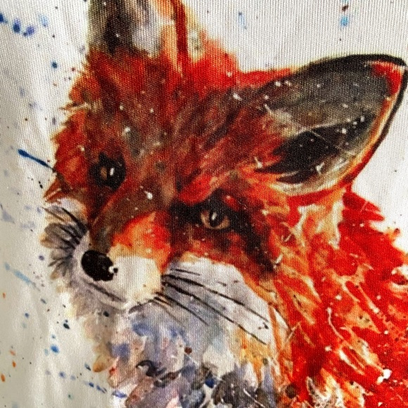 Top for Women “Colored Fox” - Picture 2 of 3